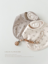 Chloe flower bib