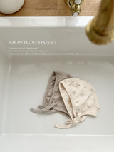 Chloe flower bonnet