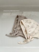 Chloe flower bonnet