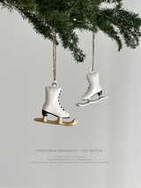 Christmas Ornament - ice skates -