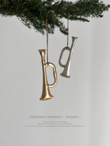 Christmas Ornament - trumpet -