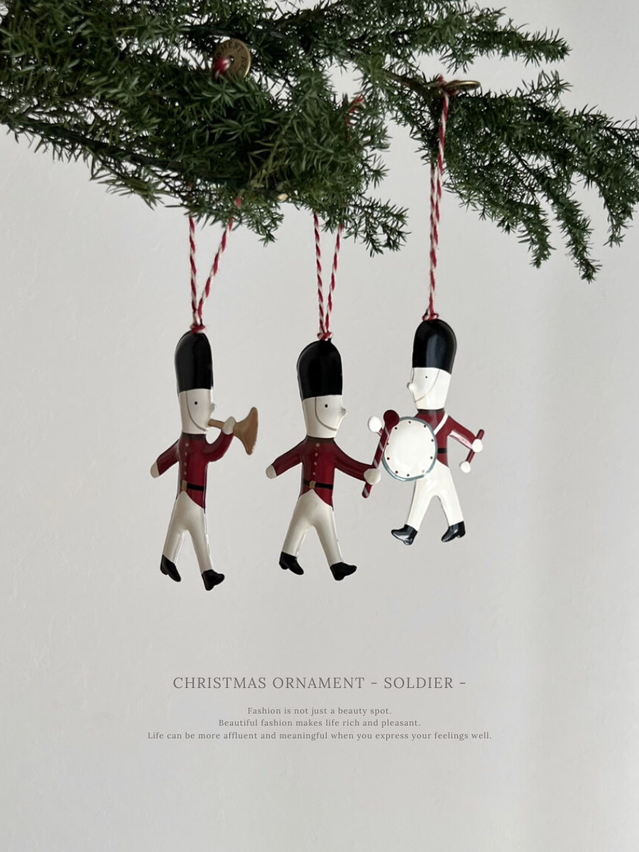 Christmas Ornament - soldier -