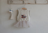 [FLO] Pony cable vest