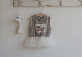 [FLO] Pony cable vest