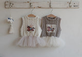 [FLO] Pony cable vest