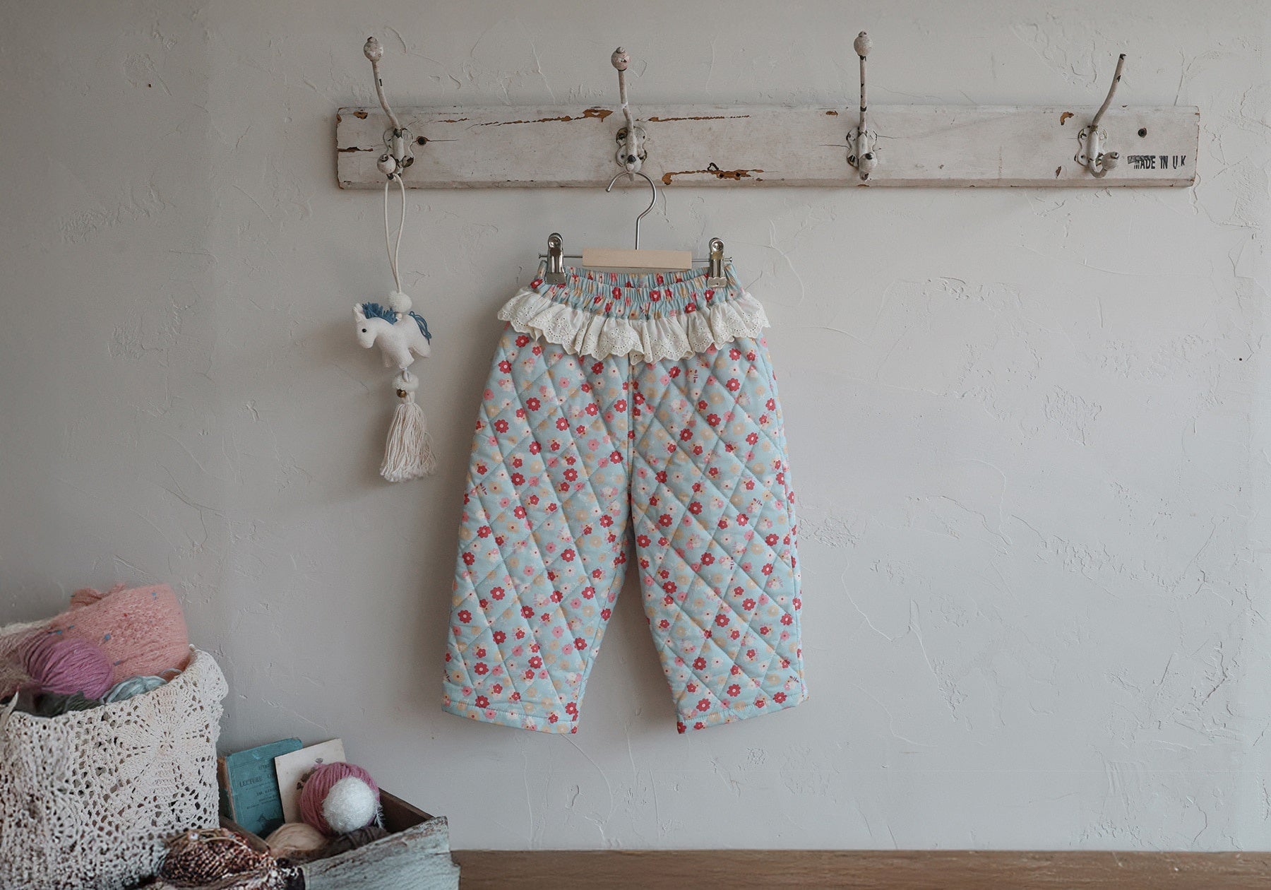 [FLO] Daisy quilting pants