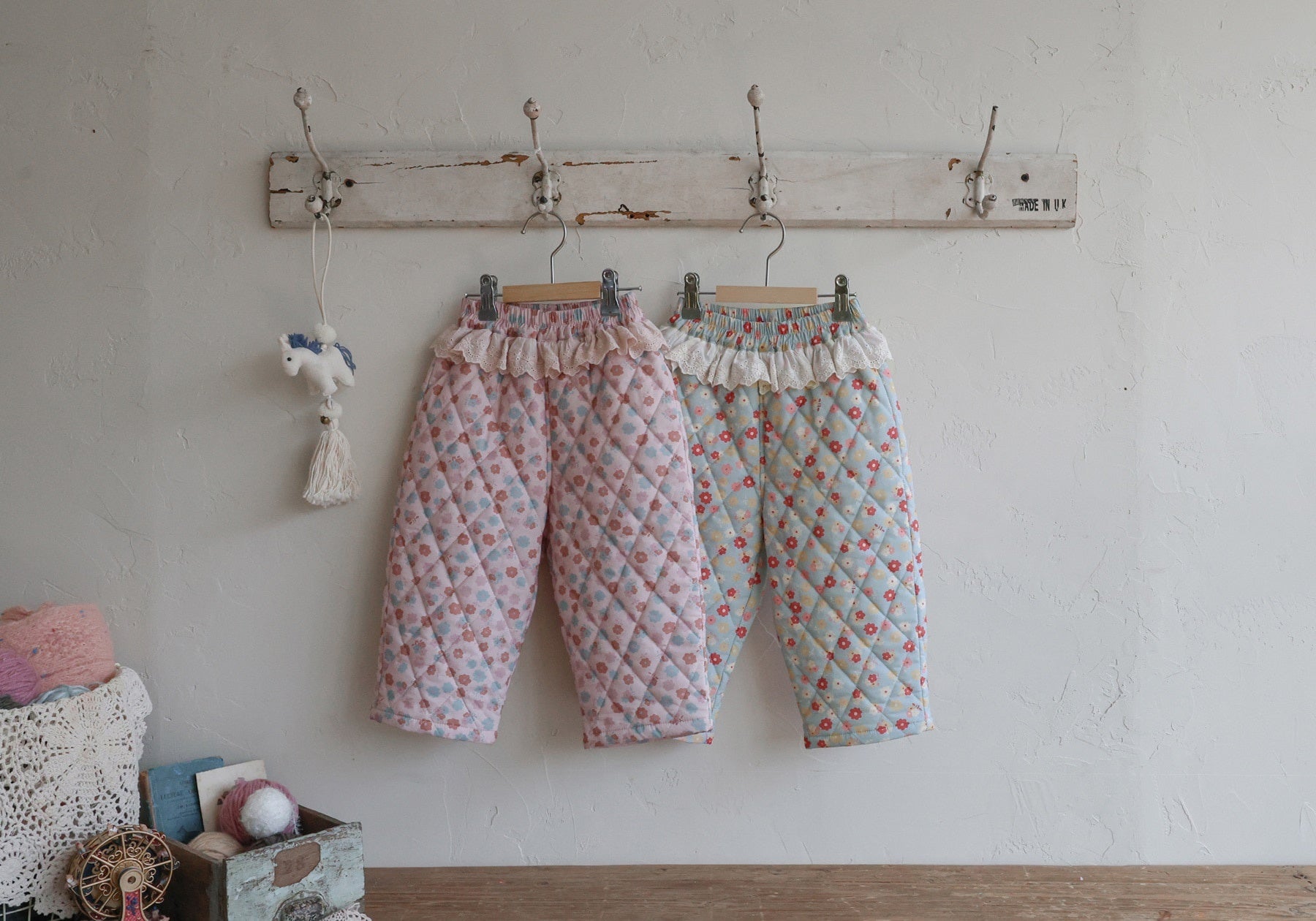 [FLO] Daisy quilting pants