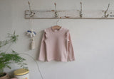 [FLO] Lemonde frill rib tops