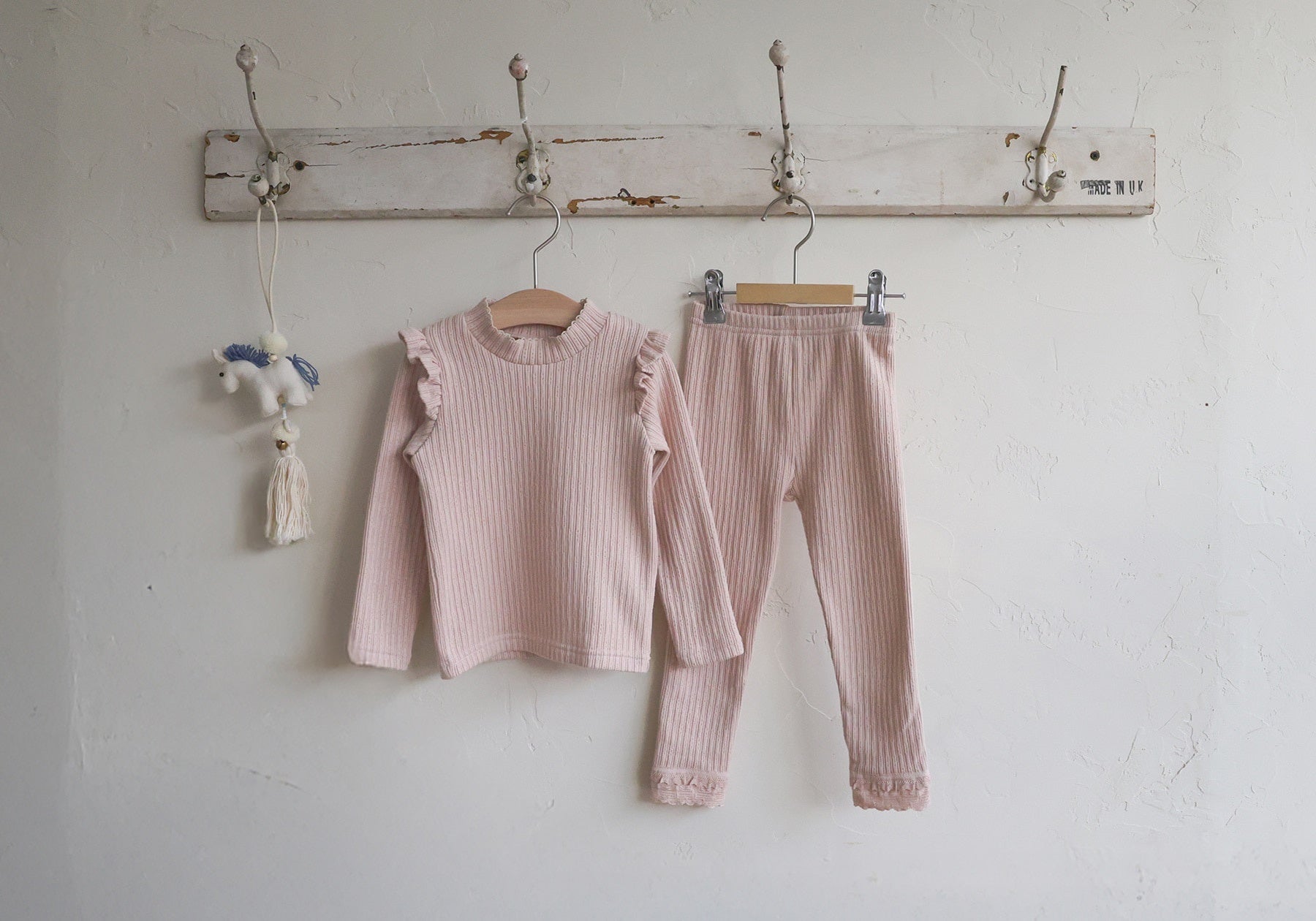 [FLO] Lemonde frill rib tops