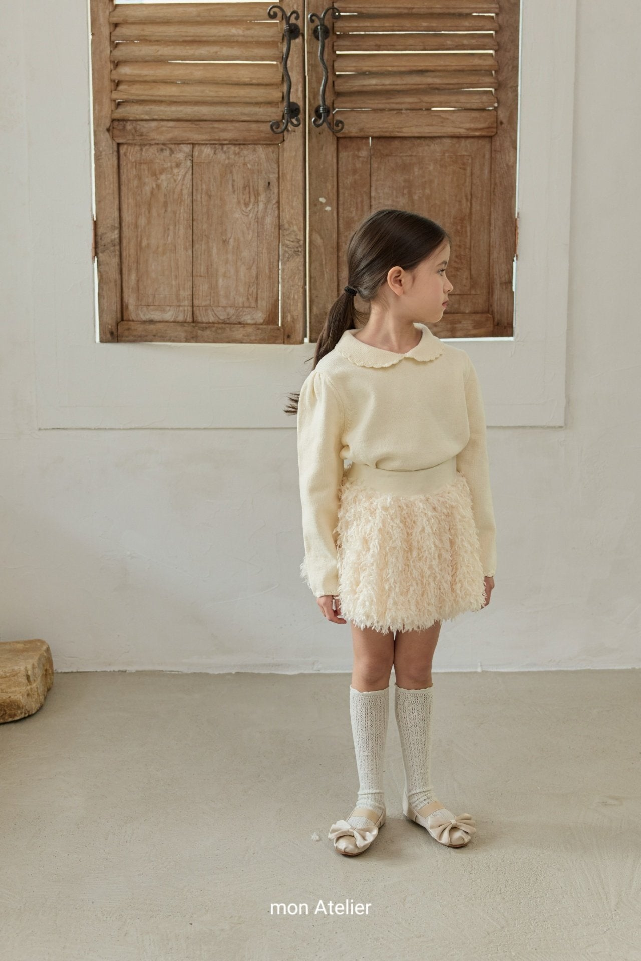 ［mon Atelier］Swan skirt