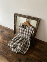 ［Anne shirley］Jaine rompers (check)