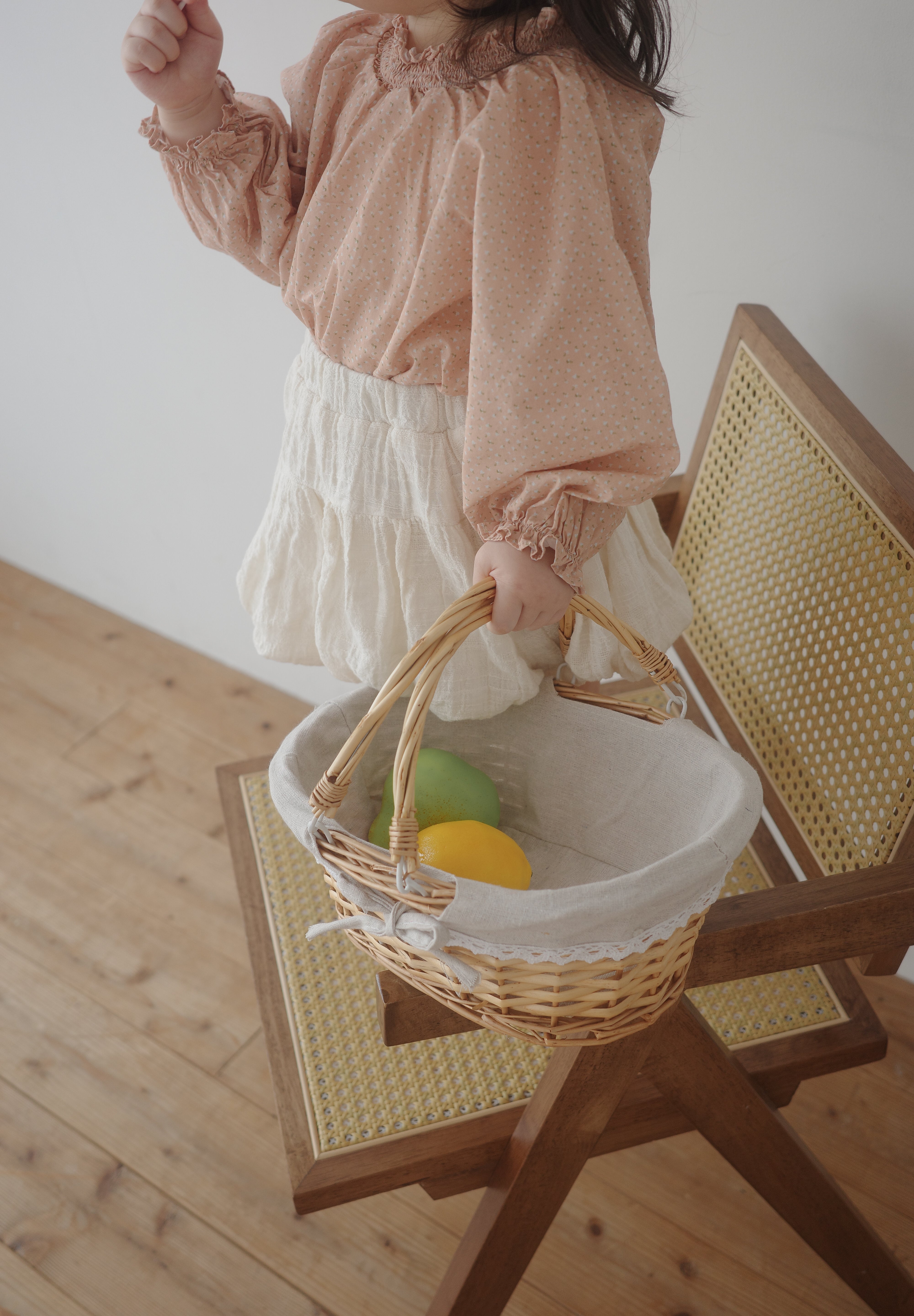 *Noeul.made* Gelato smock blouse