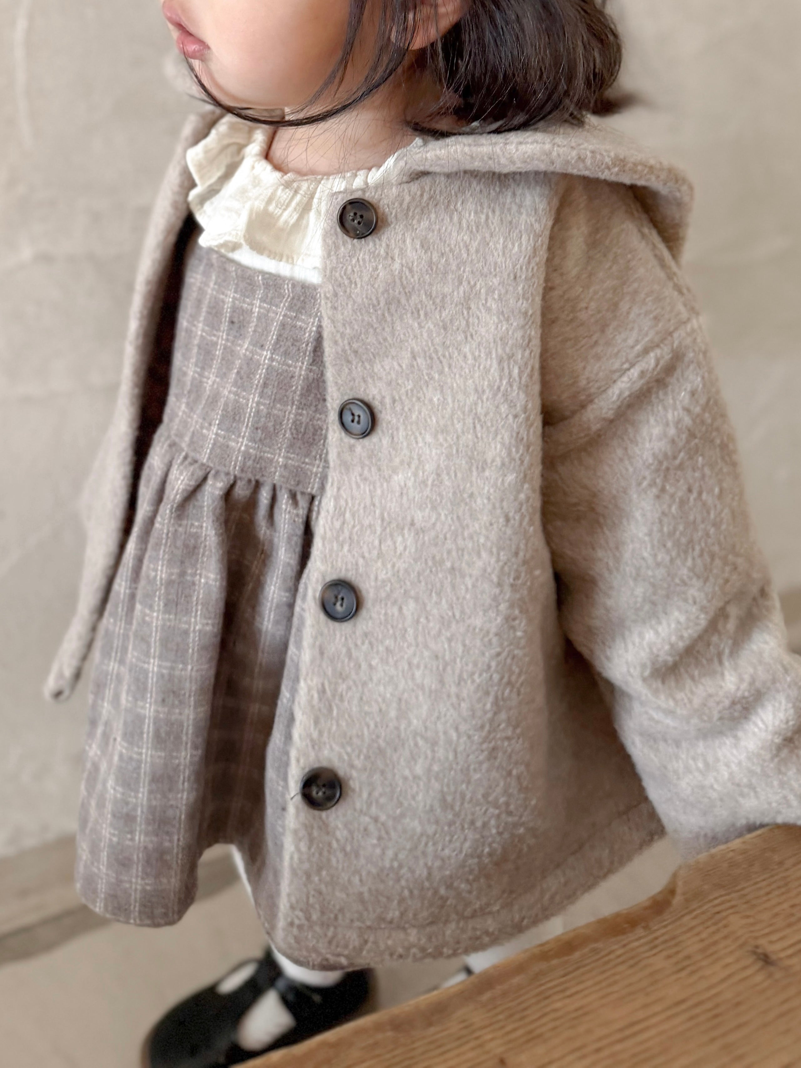Wool sailor coat