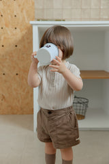 ［onu］Rib button tee