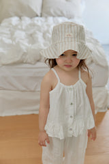 ［onu］Stripe bucket hat