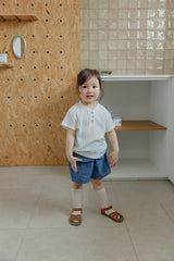 ［onu］Rib button tee