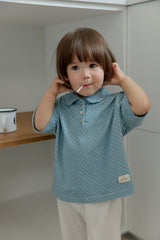 ［onu］Dot collar tee