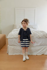 ［onu］Waffle stripe pants