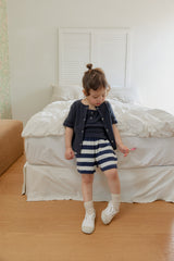 ［onu］Waffle stripe pants