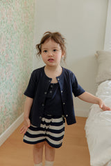 ［onu］Waffle stripe pants