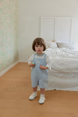 ［onu］Denim short overalls