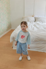 ［onu］Heart raglan tee