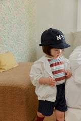 ［onu］Stripe sleeveless tops