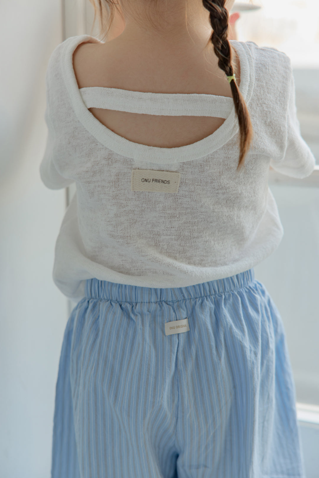 ［onu］Stripe round pants