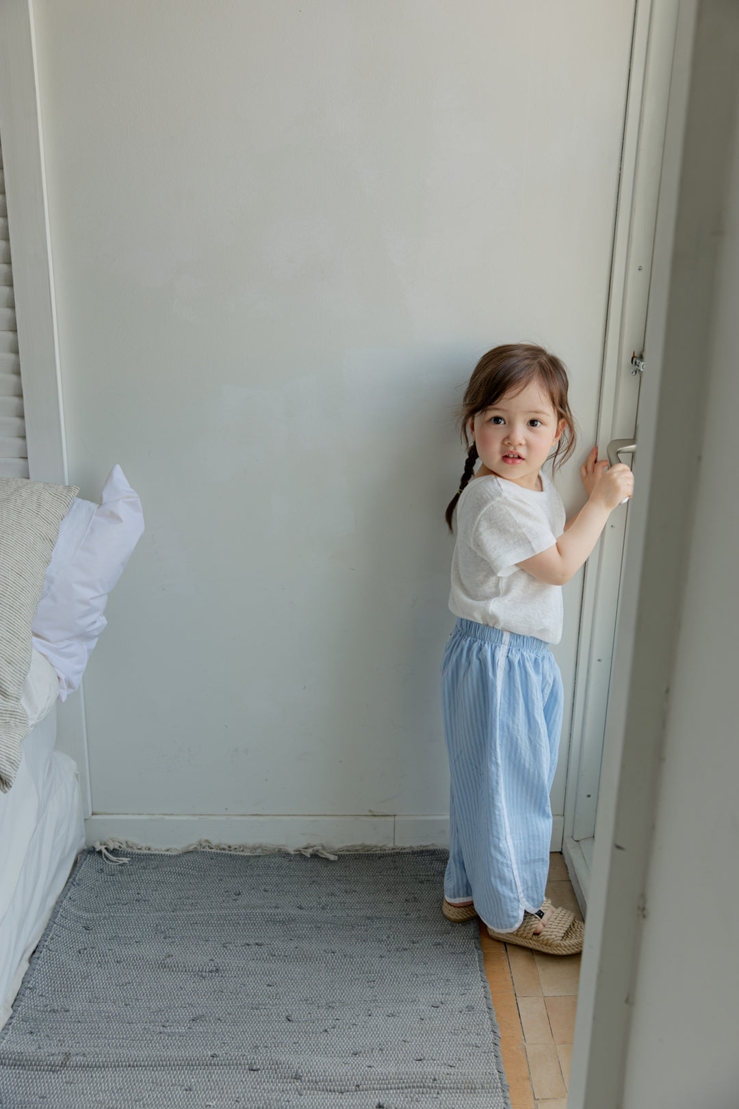 ［onu］Stripe round pants