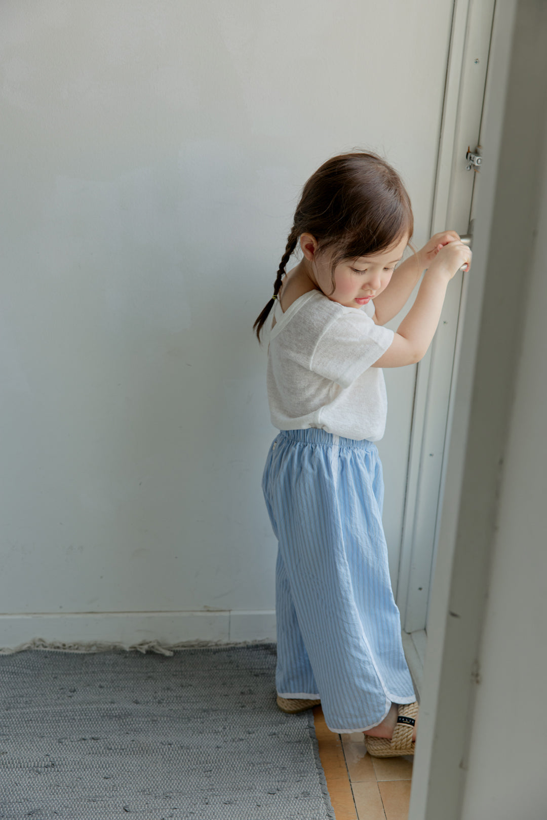 ［onu］Stripe round pants