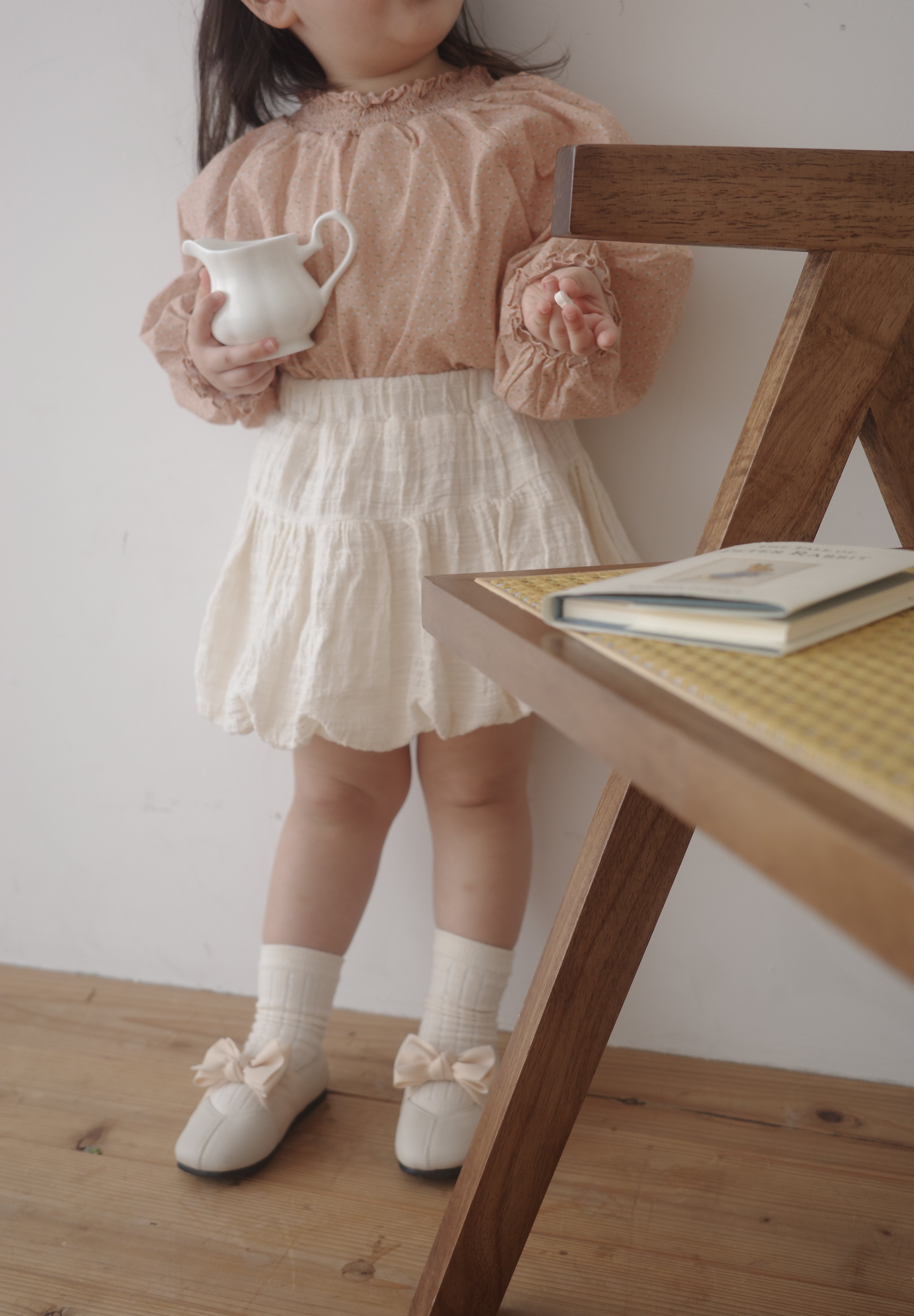 *Noeul.made* Gelato smock blouse