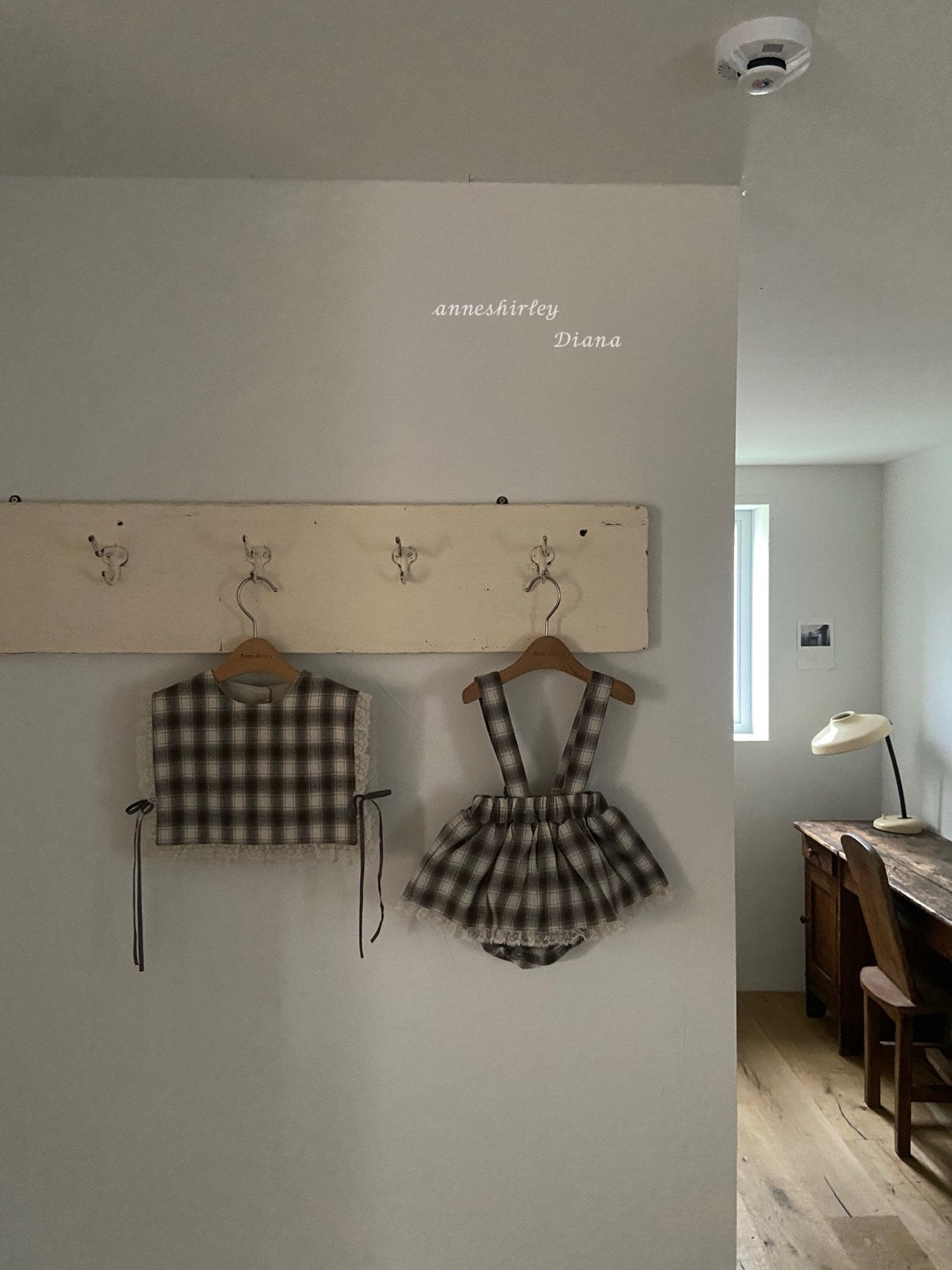 ［Anne shirley］Benny bloomer skirt (check)