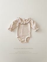 Ellie flower rompers