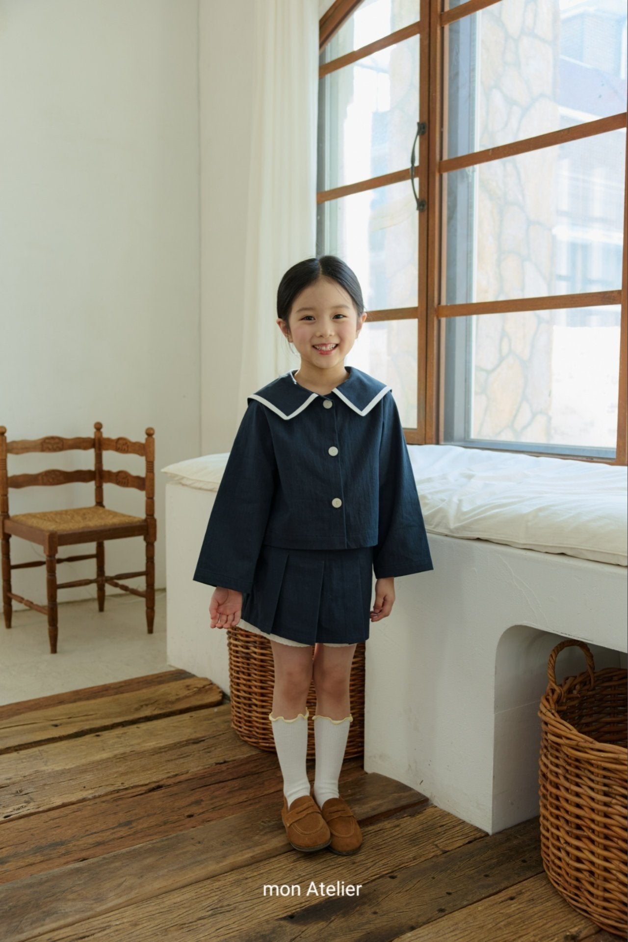 ［mon Atelier］Fritz wrap pants