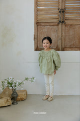 ［mon Atelier］Jacquard leggings