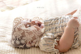 ［mkids］Chocolate lace bonnet