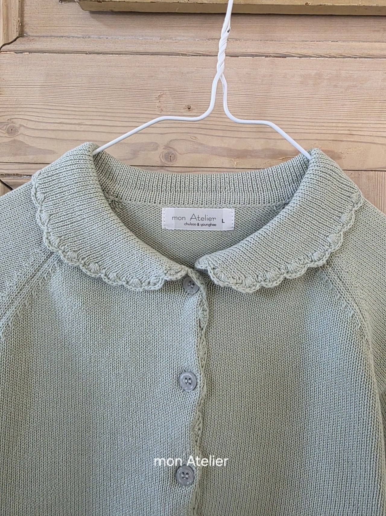 ［mon Atelier］Roro knit cardigan
