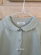 ［mon Atelier］Roro knit cardigan