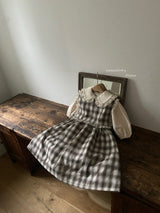 ［Anne shirley］Jaine one-piece (check)