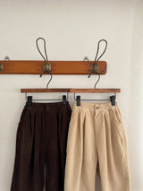 Soft corduroy pants