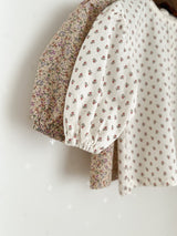 Flower lace blouse