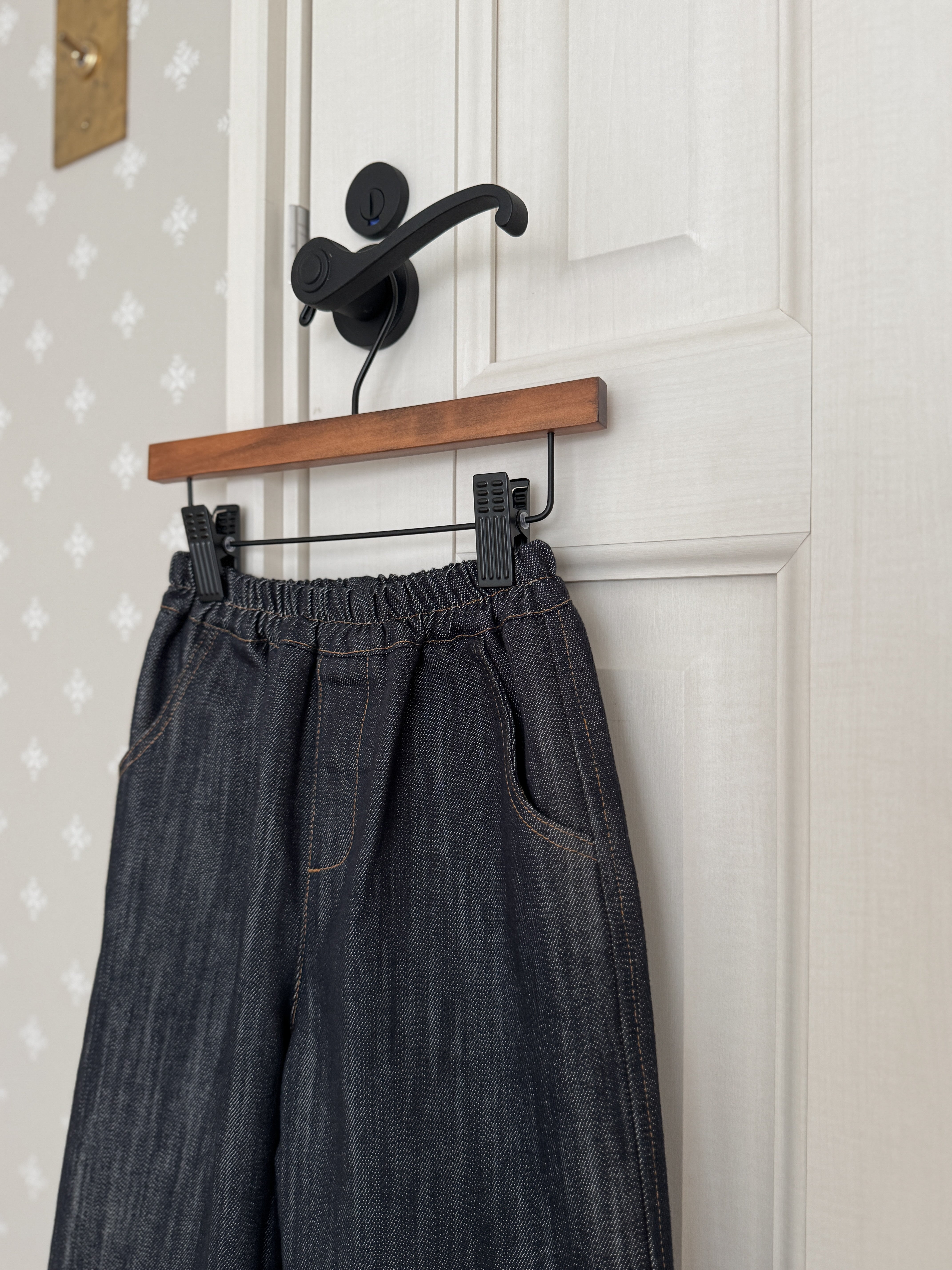 Soft denim pants