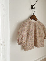 Flower lace blouse