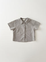 Mini check shirt