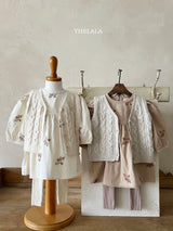 ［thelala］Rocco knit vest
