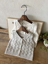 ［thelala］Rocco knit vest