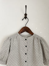 Bebe bonbon dot blouse