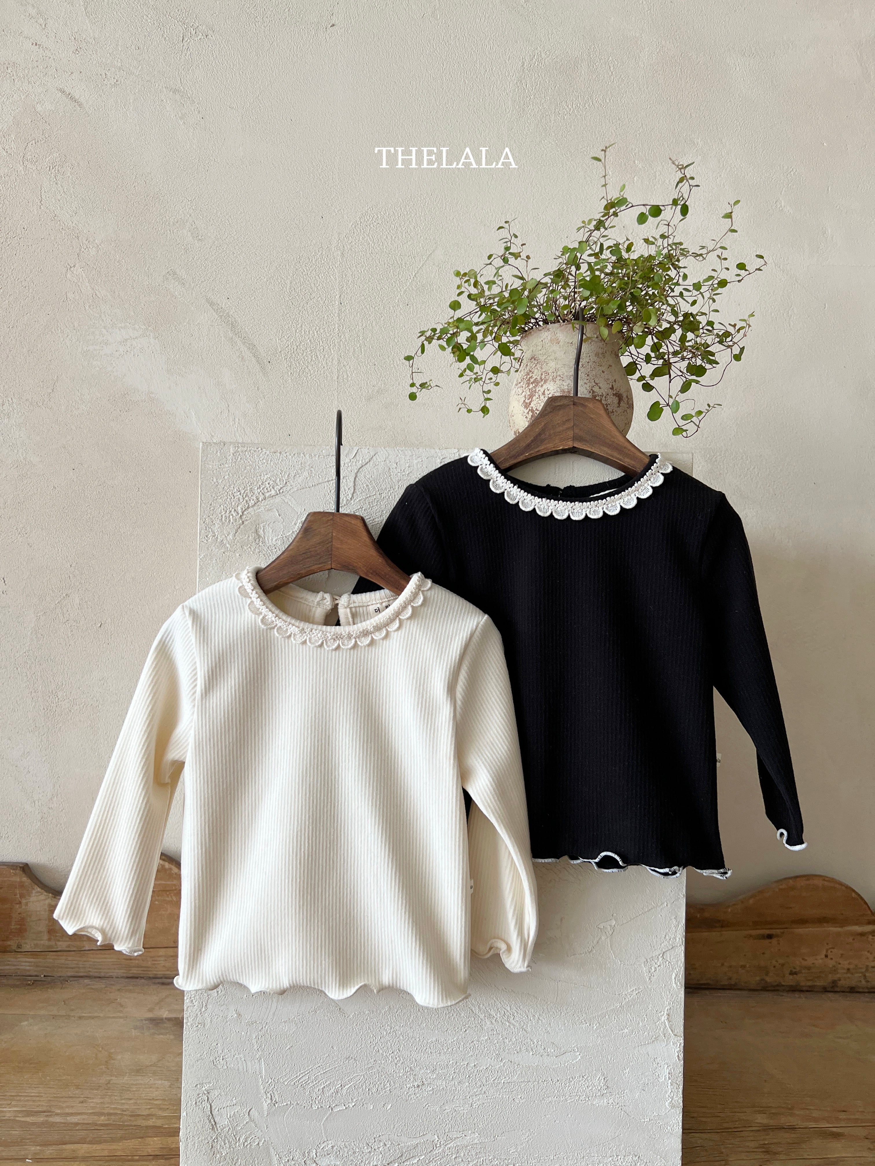 ［thelala］Lolly lace tee