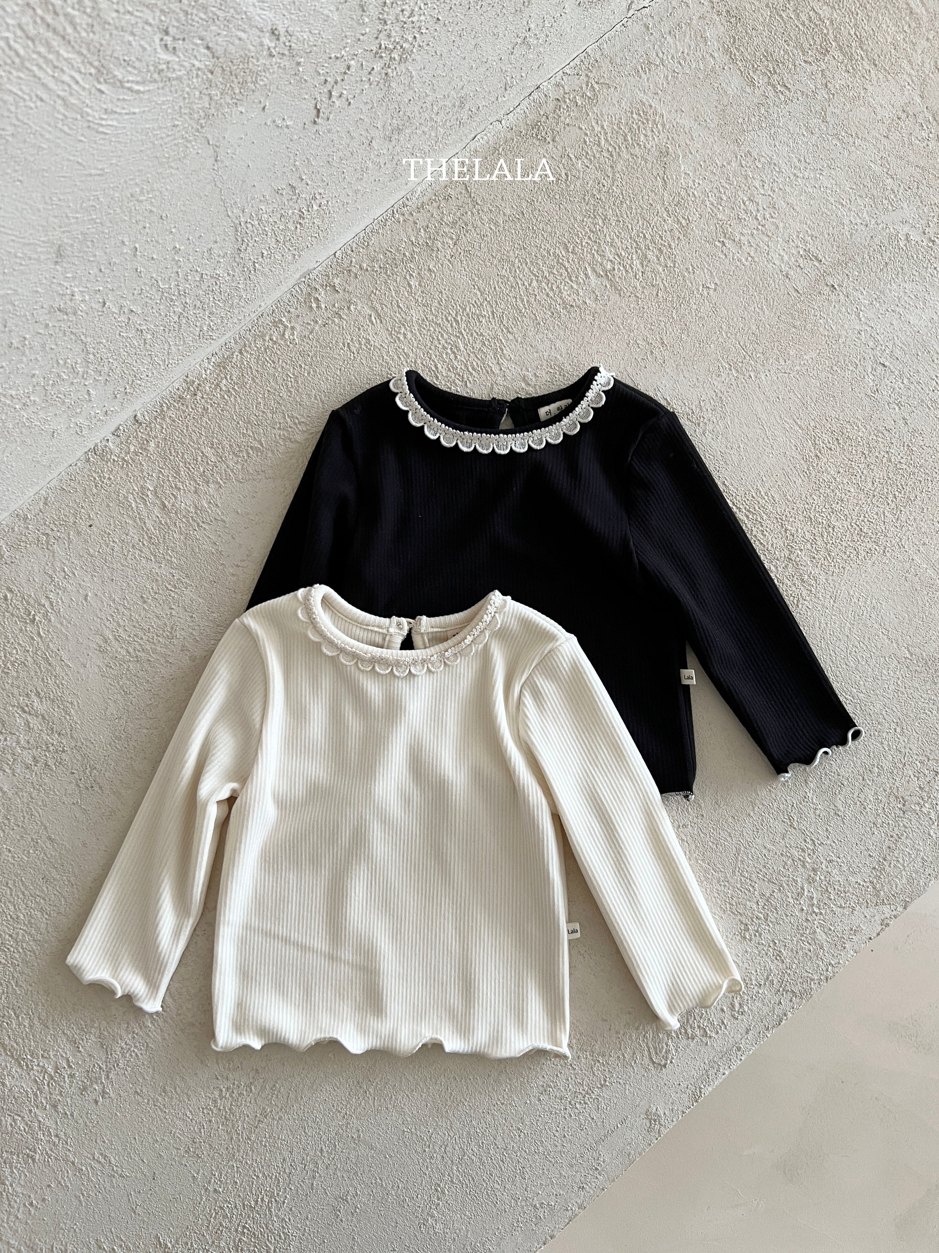 ［thelala］Lolly lace tee