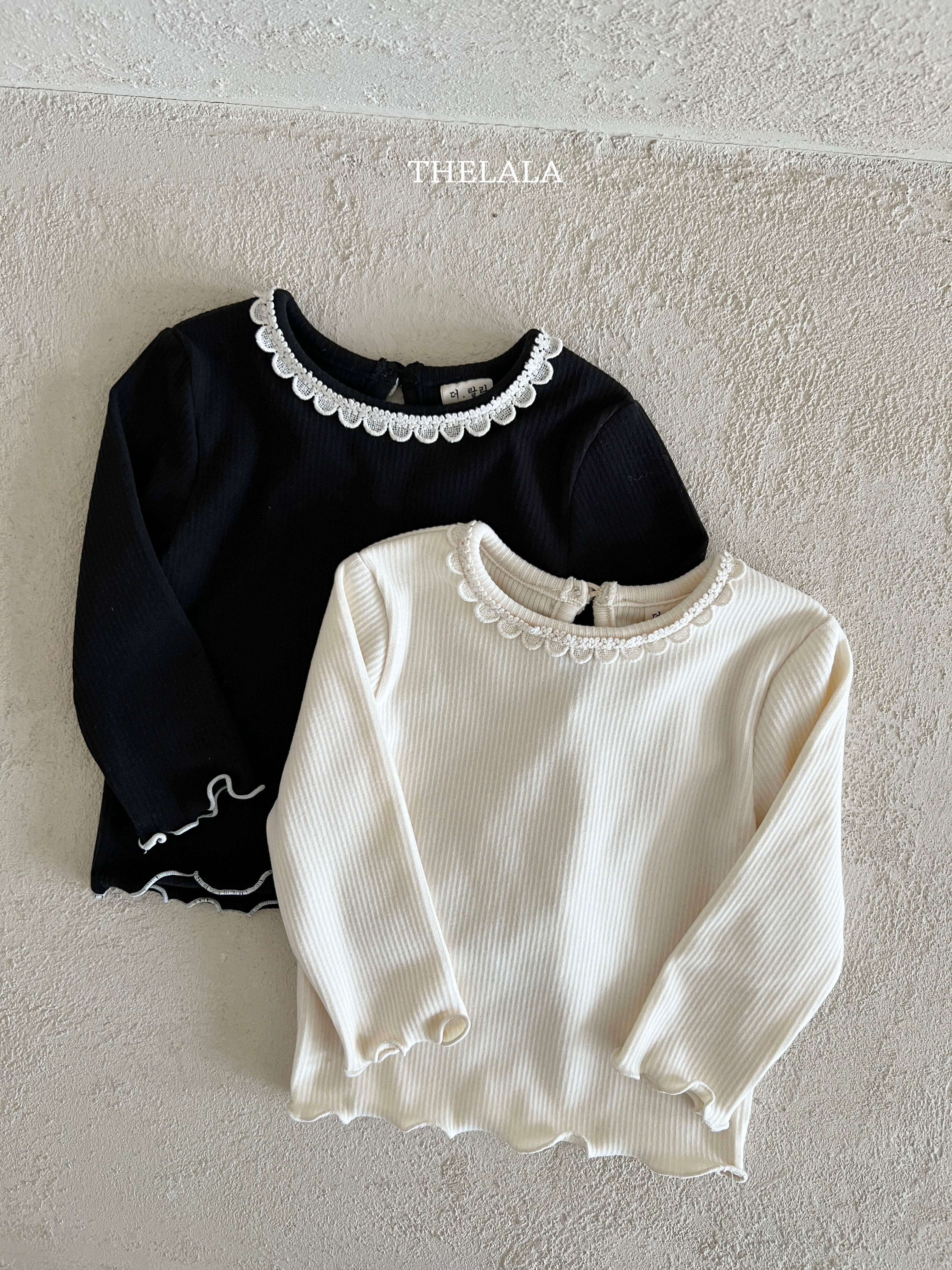 ［thelala］Lolly lace tee
